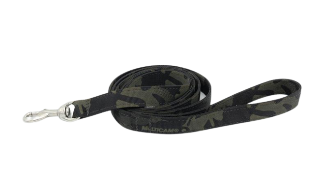 Laisse motif camouflage tactique